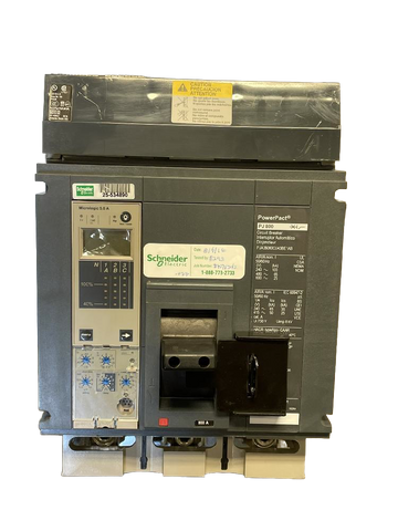 Square D PJA36080CU43B I-Line Molded Case Circuit Breaker 800 Amp 600 Volt Micrologic 5.0 LSI