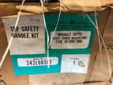 GENERAL ELECTRIC 343L665G1 TDF SAFETY HANDLE KIT 30-200AMP QMR BREAKER