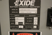Exide Battery Charger/Rectifier SCRF130-3-30 130VDC 60 Cell