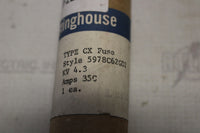 Westinghouse 25C 4.3 KV Fuse 5978C62G02