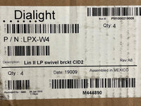 Dialight Corporation LPX-W4 Mount Kit Stainless Steel Ceiling/Flat Fixture Mounting Bracket Safesite LED Linear