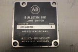 ALLEN BRADLEY 801-ASC218 LIMIT SWITCH