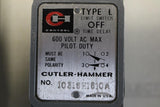 CUTLER HAMMER 1316H1630 LIMIT SWITCH TYPE L