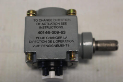 ALLEN BRADLEY 40146-009-63 LIMIT SWITCH HEAD