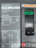 Merlin Gerin JG250 Molded Case Circuit Breaker 200 Amp 600 Volt