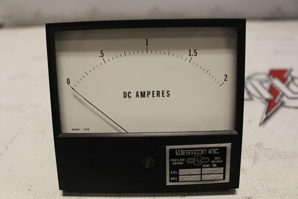 SIMPSON 2124 DC AMP METER 0-2 AMP – Atlas Electric Inc.