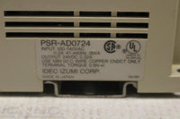 IDEC PSR-AD0724 POWER SUPPLY 100-240VAC