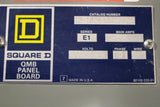 Square D QMB Panel Board 600 Amp 208Y/120 Volt 3 pahse 4 wire