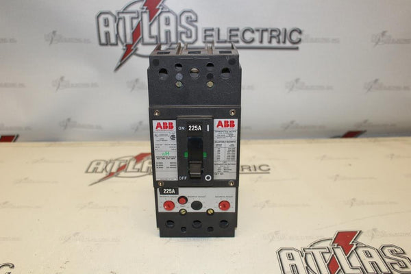 ABB 2 Pole Molded Case Circuit Breaker 225 Amp 480 Volt UXAB 717520 R 999