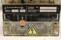 Klockner-Moeller NZM6B-63 Molded Case Circuit Breaker 50 Amp 600 Volt