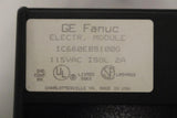 GE FANUC IC660EBS100G ELECTRIC MODULE 115VAC
