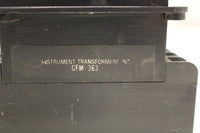 INSTRUMENT TRANSFORMERS GFM 363 GROUND FAULT RELAY