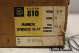 ALLEN BRADLEY 810E0V4 MAGNETIC OVERLOAD RELAY