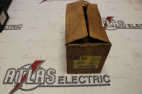 ALLEN BRADLEY 810-A03AB MAGNETIC OVERLOAD RELAY 4 AMP CONTINUOUS