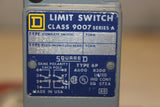 SQUARE D 9007C62J LIMIT SWITCH