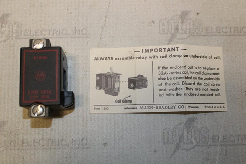 ALLEN BRADLEY 85A86 REPLACEMENT COIL 120V