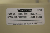 WOODWARD 9905-096 M AUTOMATIC GENERATOR LOADING CONTROL SERIAL NO 12006622