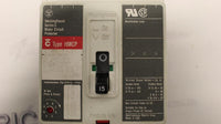 Cutler Hammer/ Westinghouse HMCP015E0C Molded Case Circuit Breaker 15 Amp 600VAC/250VDC Volt