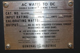 GE TRANZDUCER 50-4701-22AWAA1 TRANSDUCER AC WATTS TO DC