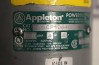 APPLETON ACP1044CD 4P4W 100AMP 600VAC POWERTITE PLUG