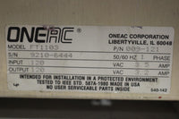 ONEAC FT1103 P/N 009-121 POWER CONDITIONER 120VAC INPUT 3.5AMP