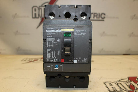 Square D JDL26200 Molded Case Circuit Breaker 200 Amp 600 Volt