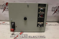 GENERAL ELECTRIC 8000 LINE MOTOR CONTROL CENTER Size 1 FVNR  Starter Bucket with 15 Amp Circuit Breaker