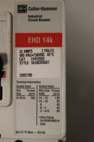 EHD2030 Industrial Circuit Breaker 50 Amp 600 Volt