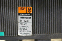 MERLIN GERN IN125T INTERPACT 660V 125AMP CIRCUIT BREAKER